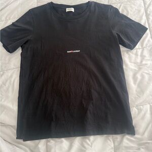 Saint Laurent Classic Black Tee